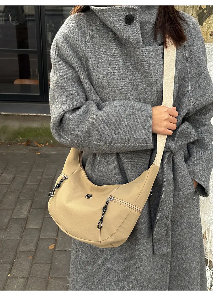 Korean Style Crossbody Bag Women 2025 Summer Beige — feature 18