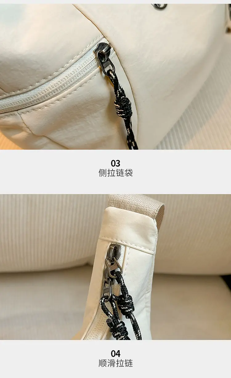 Korean Style Crossbody Bag Women 2025 Summer Beige — feature 4