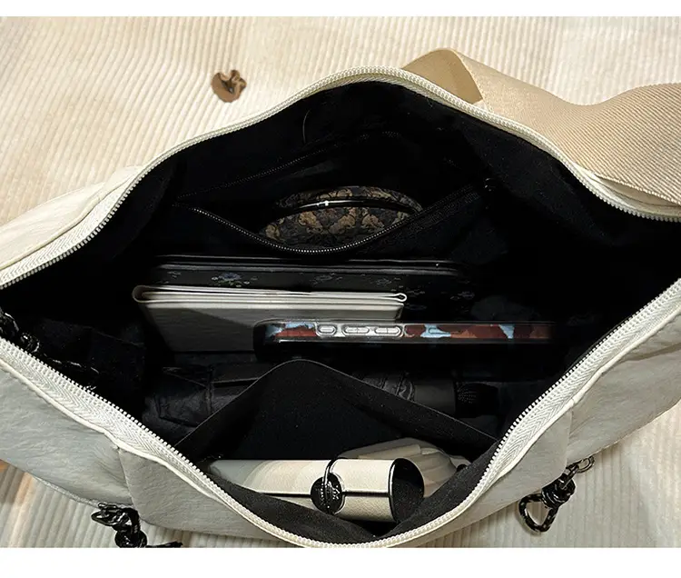 Korean Style Crossbody Bag Women 2025 Summer Beige — feature 6