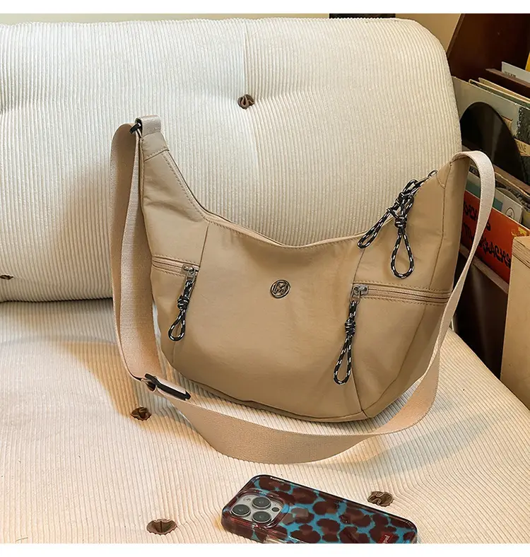 Korean Style Crossbody Bag Women 2025 Summer Beige — feature 7