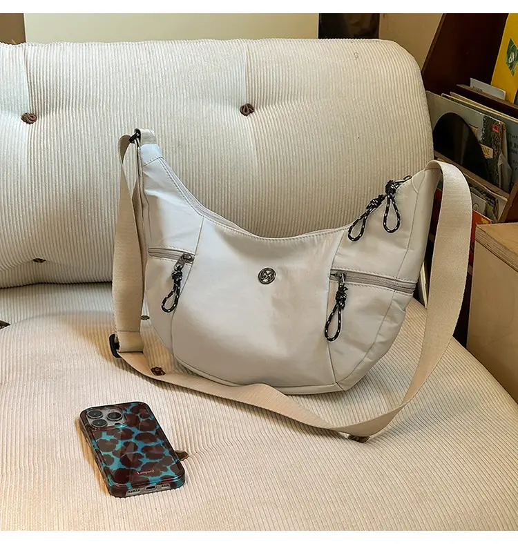 Korean Style Crossbody Bag Women 2025 Summer Beige — feature 8