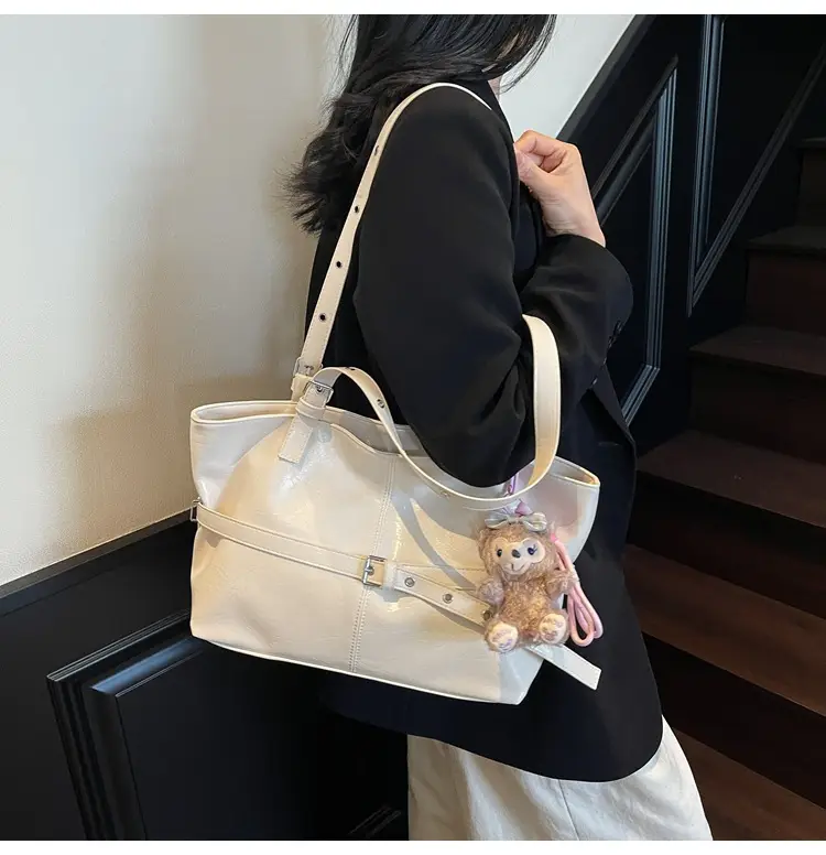 Pink Leather Shoulder Bag for Women 2025 Fashion — feature 10