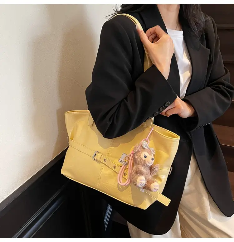Pink Leather Shoulder Bag for Women 2025 Fashion — feature 11
