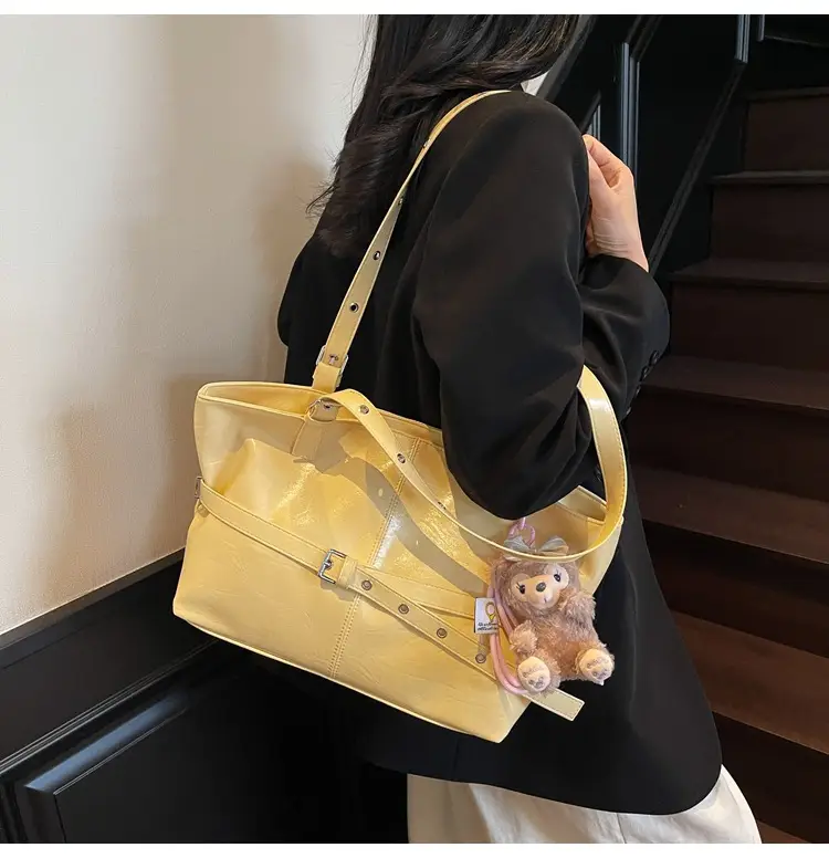 Pink Leather Shoulder Bag for Women 2025 Fashion — feature 12