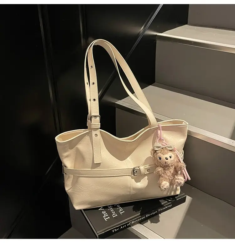 Pink Leather Shoulder Bag for Women 2025 Fashion — feature 21