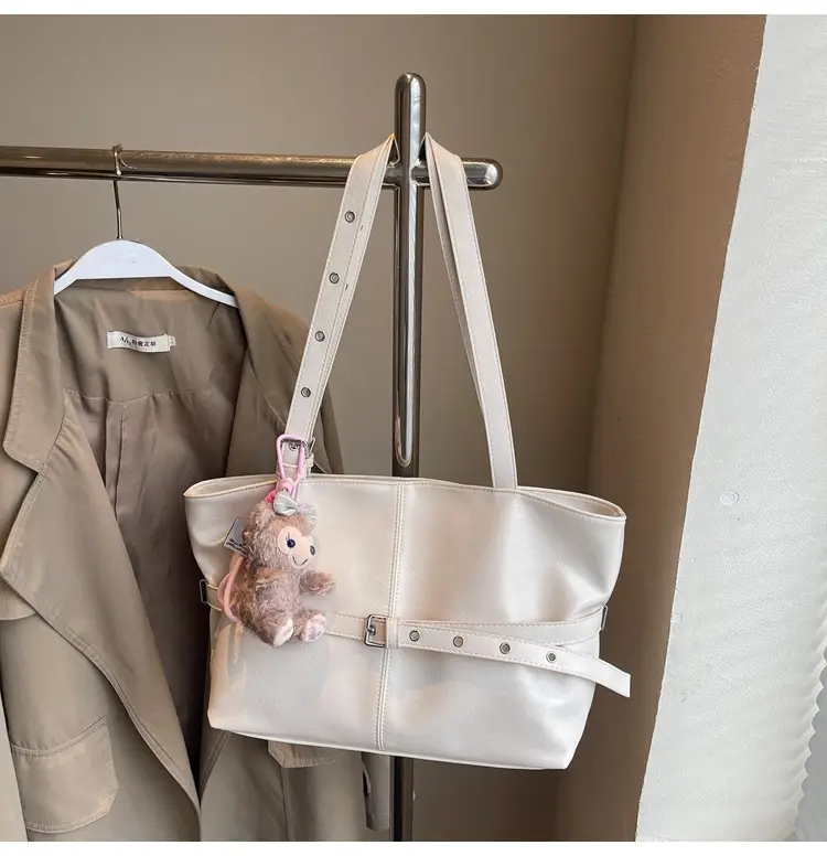 Pink Leather Shoulder Bag for Women 2025 Fashion — feature 22