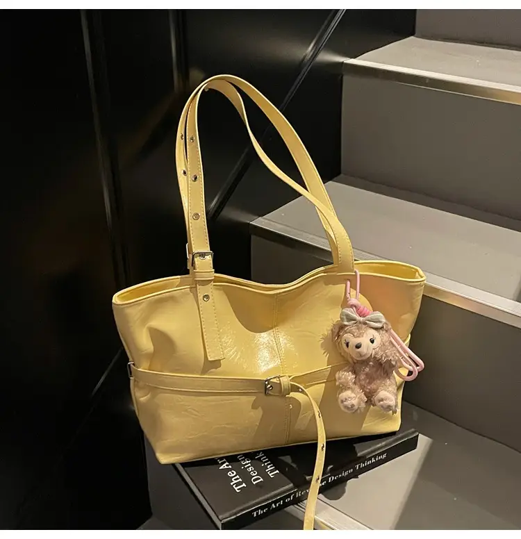 Pink Leather Shoulder Bag for Women 2025 Fashion — feature 24