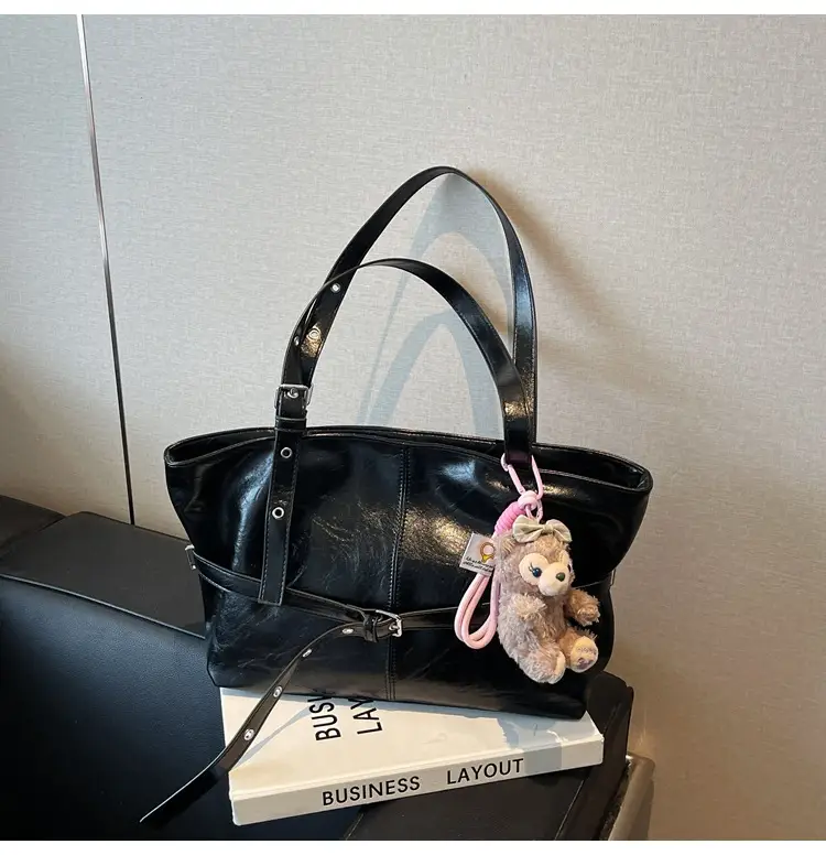 Pink Leather Shoulder Bag for Women 2025 Fashion — feature 26