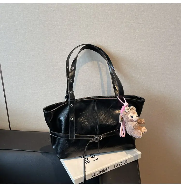 Pink Leather Shoulder Bag for Women 2025 Fashion — feature 27