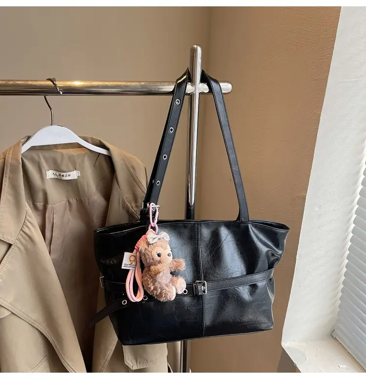 Pink Leather Shoulder Bag for Women 2025 Fashion — feature 28