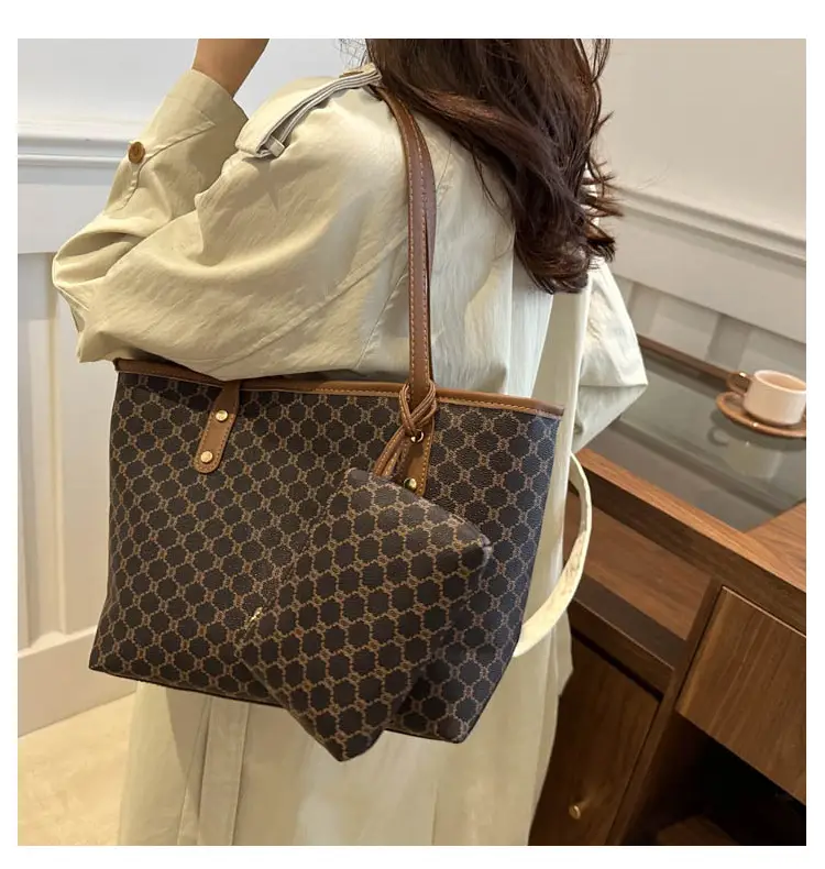 Korean Style Women's 2-Piece Tote & Shoulder Bag Set — feature 12