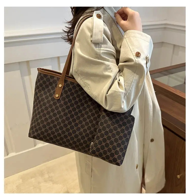 Korean Style Women's 2-Piece Tote & Shoulder Bag Set — feature 13