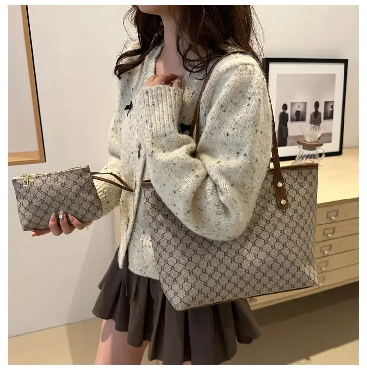 Korean Style Women's 2-Piece Tote & Shoulder Bag Set — feature 14