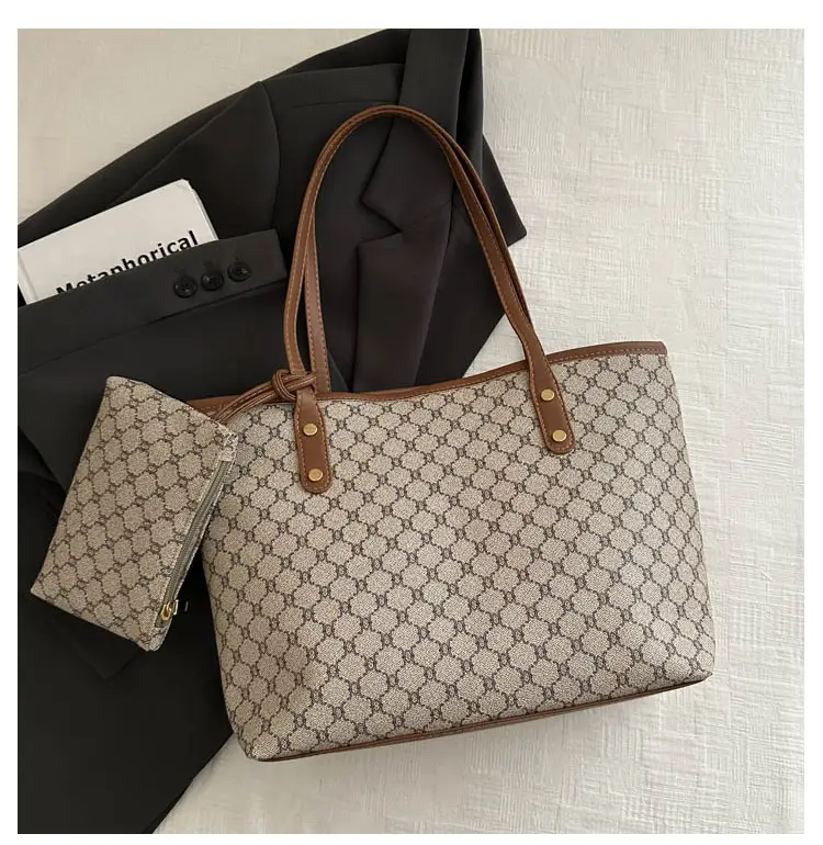 Korean Style Women's 2-Piece Tote & Shoulder Bag Set — feature 18