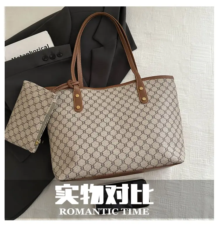 Korean Style Women's 2-Piece Tote & Shoulder Bag Set — feature 3