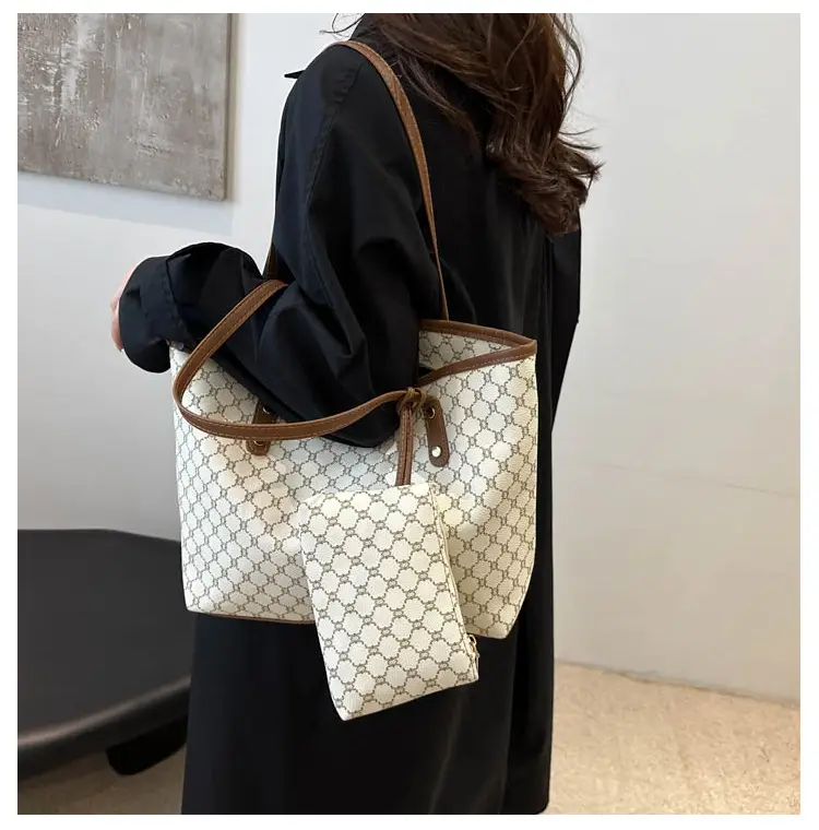 Korean Style Women's 2-Piece Tote & Shoulder Bag Set — feature 8