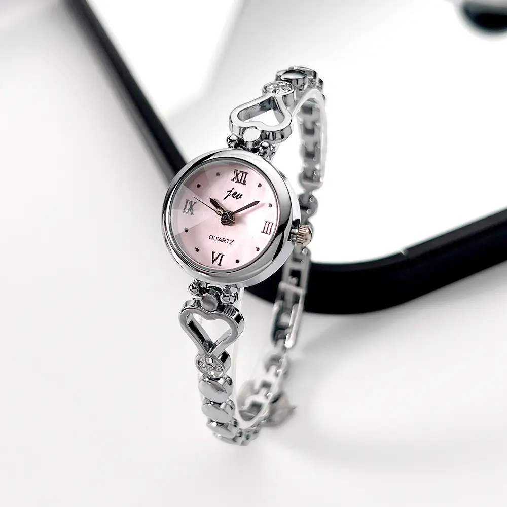 Jingwei Love Bracelet Watch Rose Gold Student Fashion - Image 4