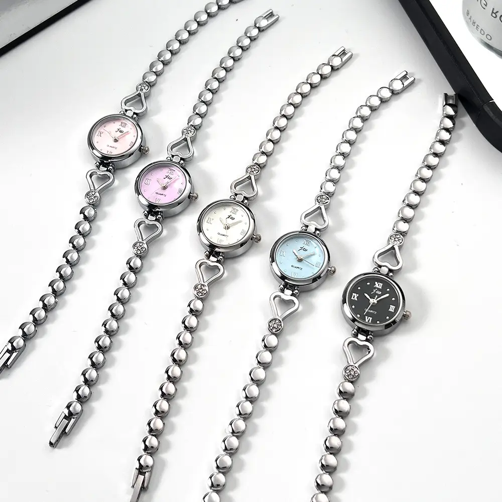 Jingwei Love Bracelet Watch Rose Gold Student Fashion — feature 15
