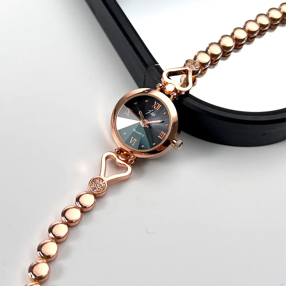 Jingwei Love Bracelet Watch Rose Gold Student Fashion - Image 7