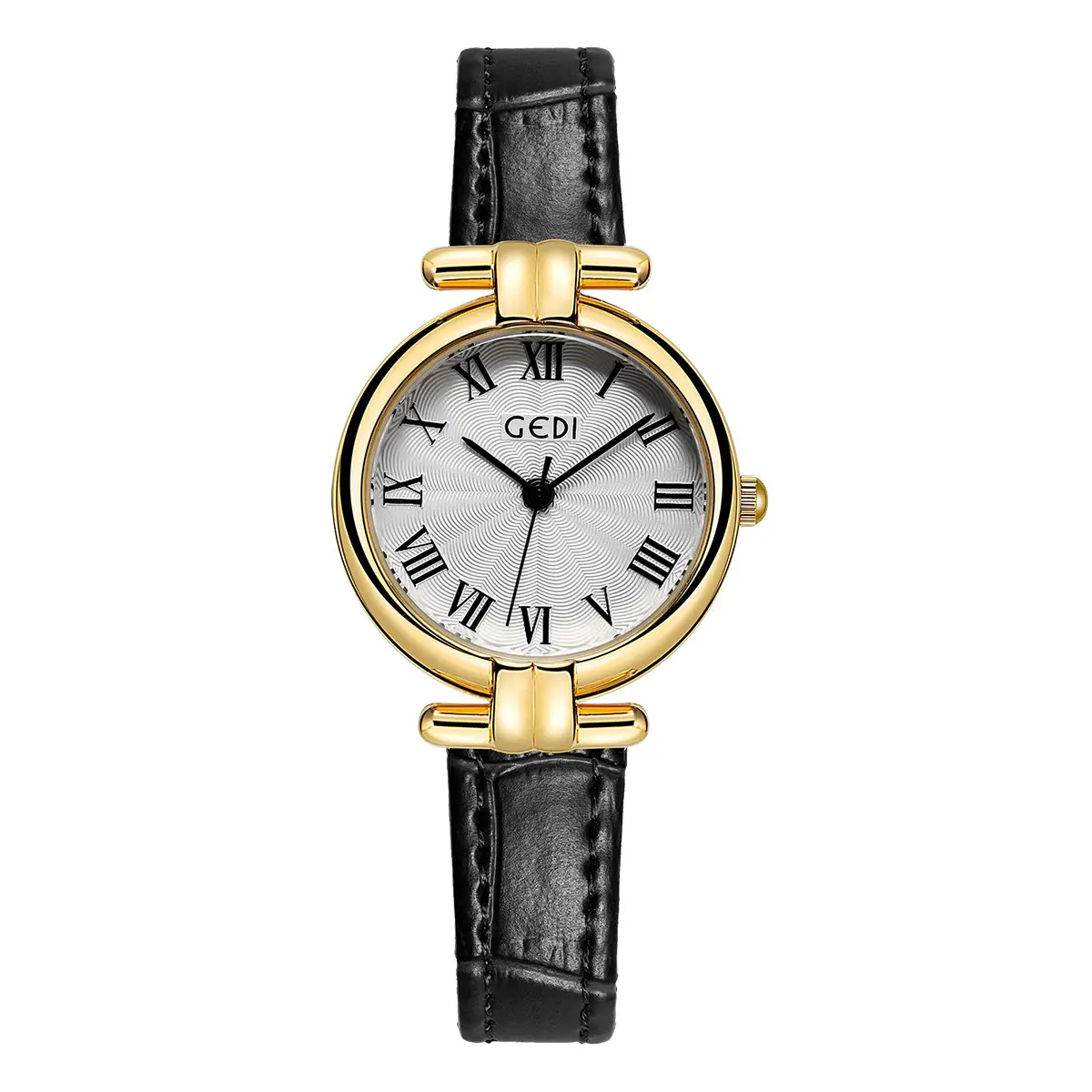 Goldie Women's Quartz Leather Watch with Roman Dial - Image 2