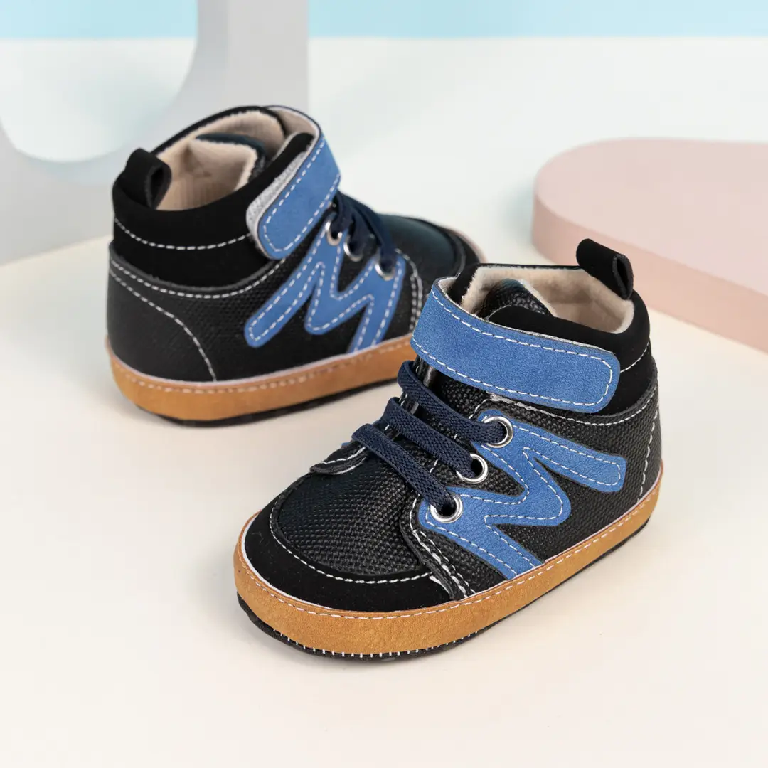 2025 New Baby Boy Casual Shoes High-Top Soft-Soled Baby Shoes Cross-Border 0-1 Years Old Versatile Baby Shoes — feature 10