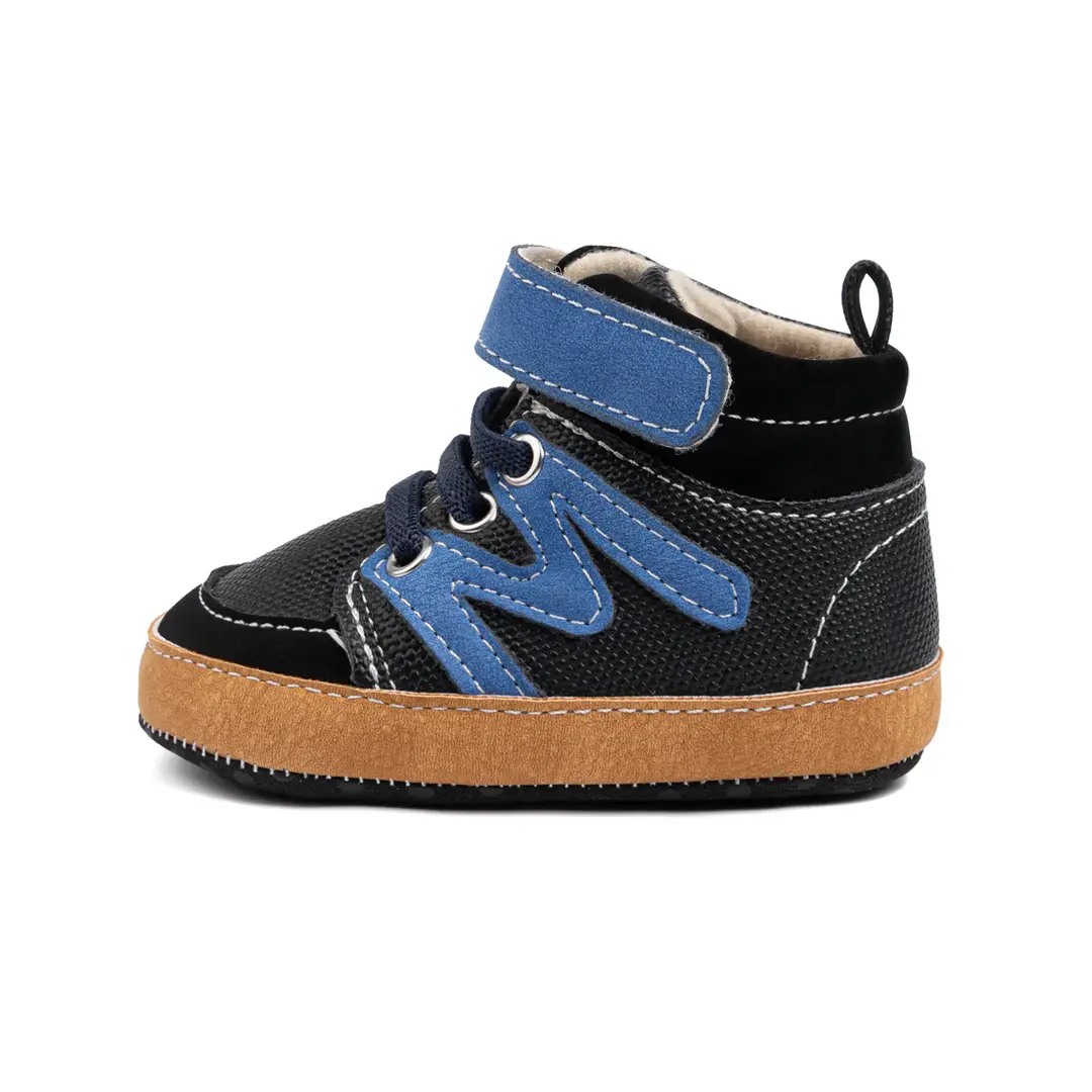 2025 New Baby Boy Casual Shoes High-Top Soft-Soled Baby Shoes Cross-Border 0-1 Years Old Versatile Baby Shoes — feature 15