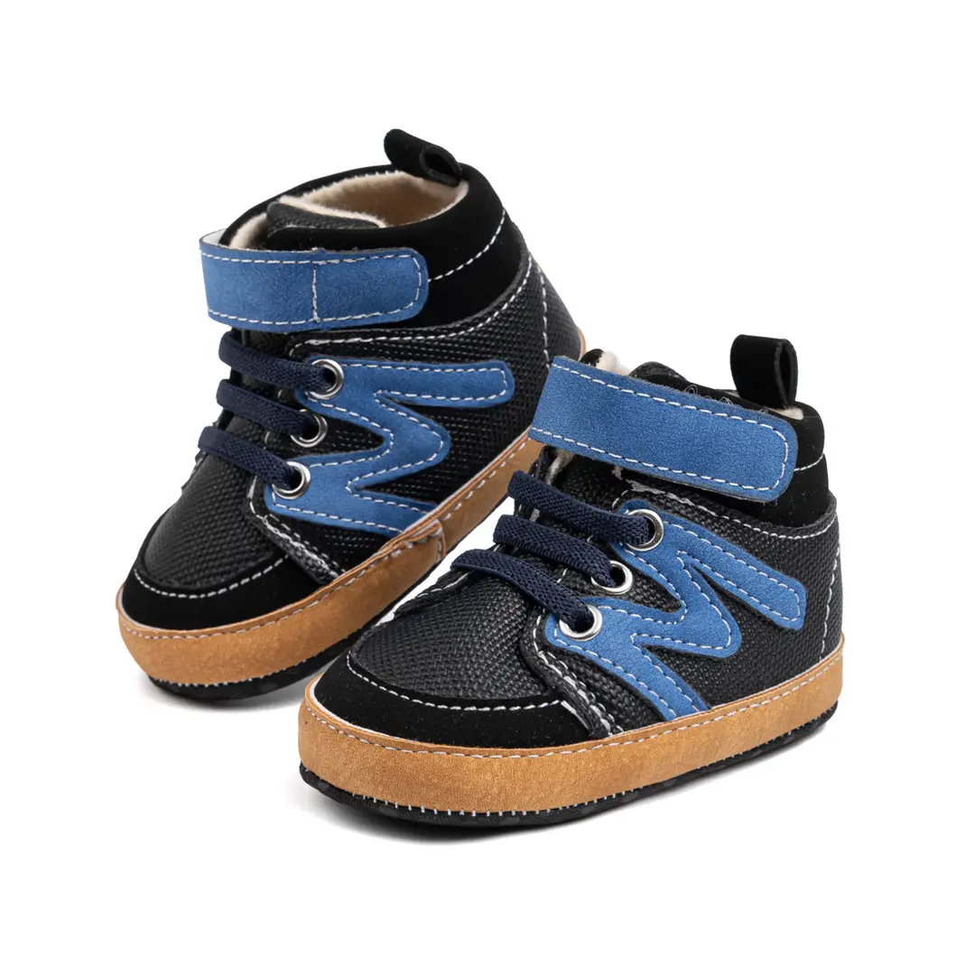 2025 New Baby Boy Casual Shoes High-Top Soft-Soled Baby Shoes Cross-Border 0-1 Years Old Versatile Baby Shoes — feature 16