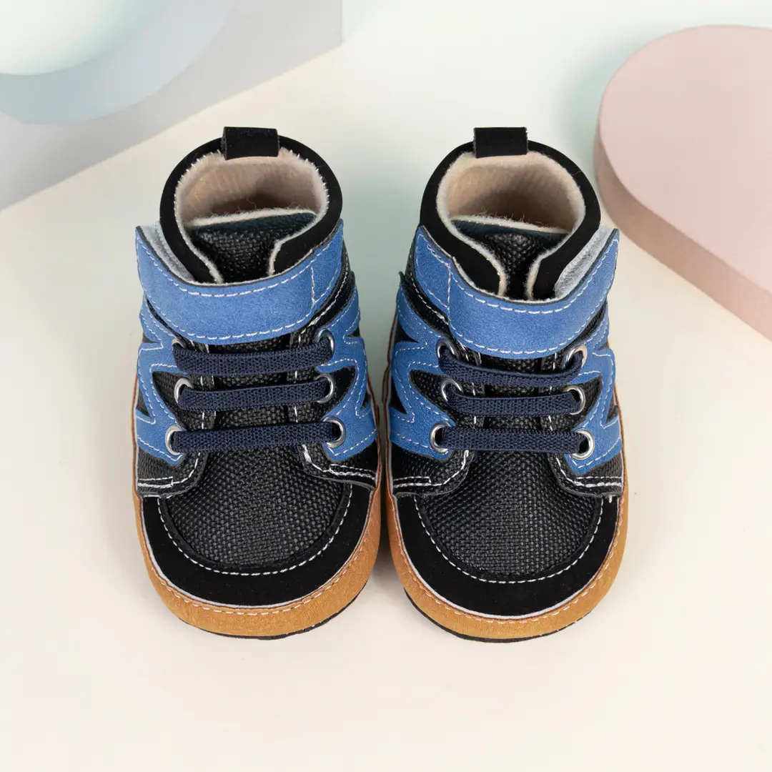 2025 New Baby Boy Casual Shoes High-Top Soft-Soled Baby Shoes Cross-Border 0-1 Years Old Versatile Baby Shoes — feature 7