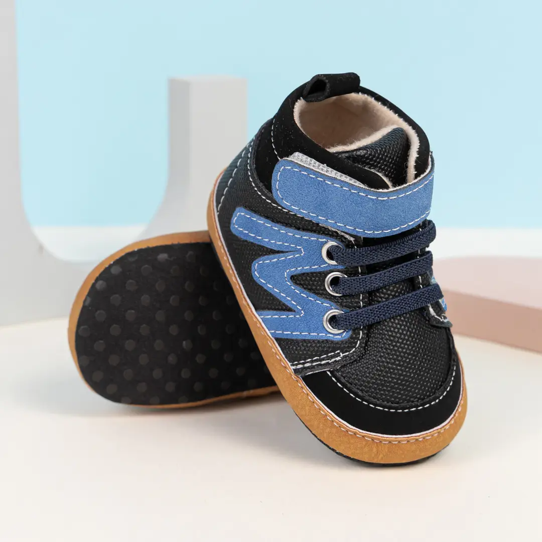2025 New Baby Boy Casual Shoes High-Top Soft-Soled Baby Shoes Cross-Border 0-1 Years Old Versatile Baby Shoes — feature 8