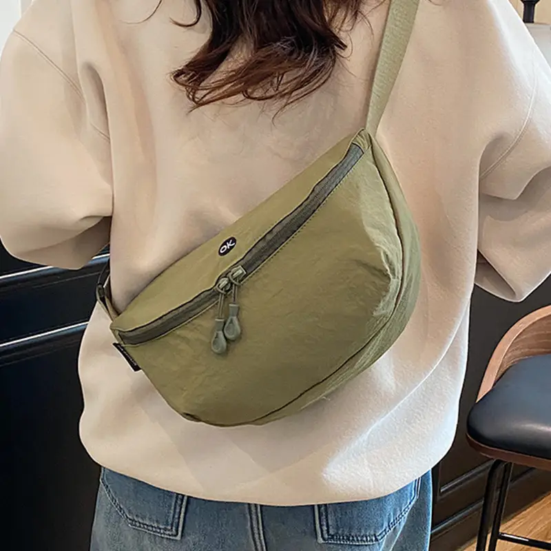 Women Crossbody Bag Black 2025 New Korean Style - Image 6