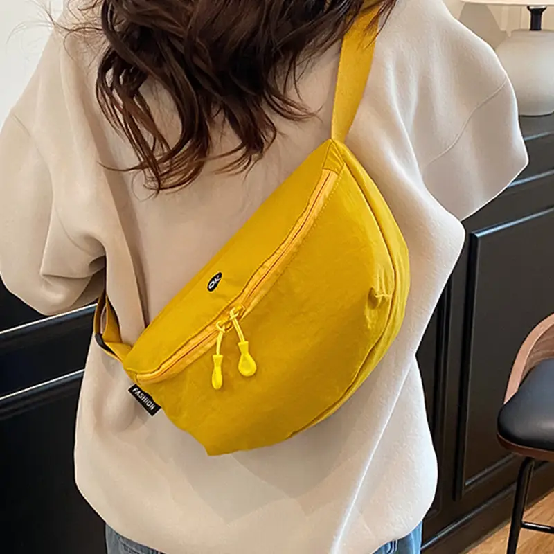 Women Crossbody Bag Black 2025 New Korean Style - Image 7