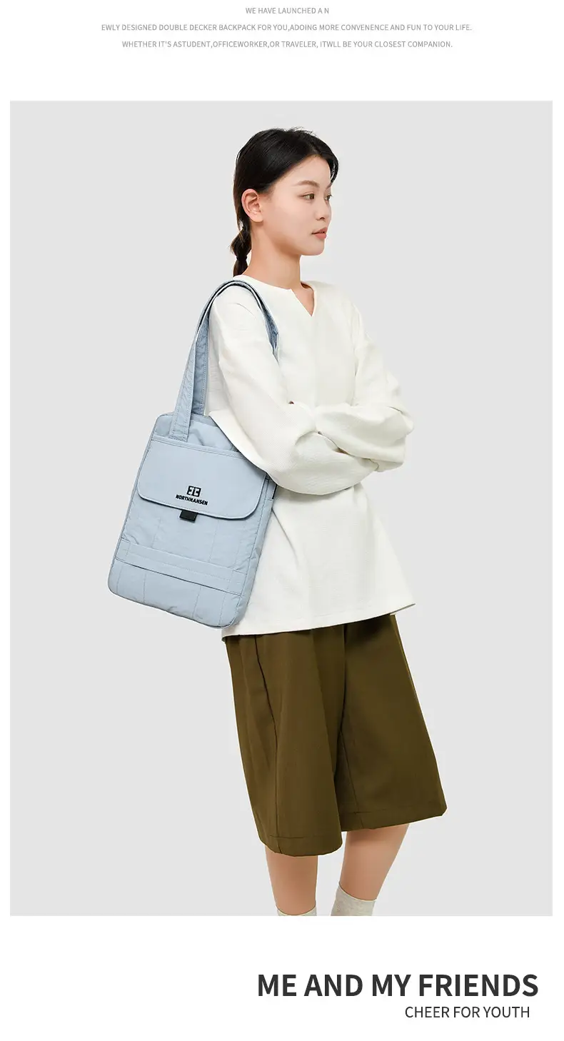 Light Blue Cross-Border Shoulder Bag 2025 New — feature 8
