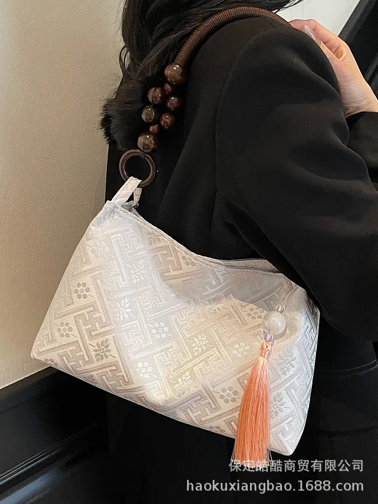 Vintage Guftan Embroidered Handbag for Women - Image 9