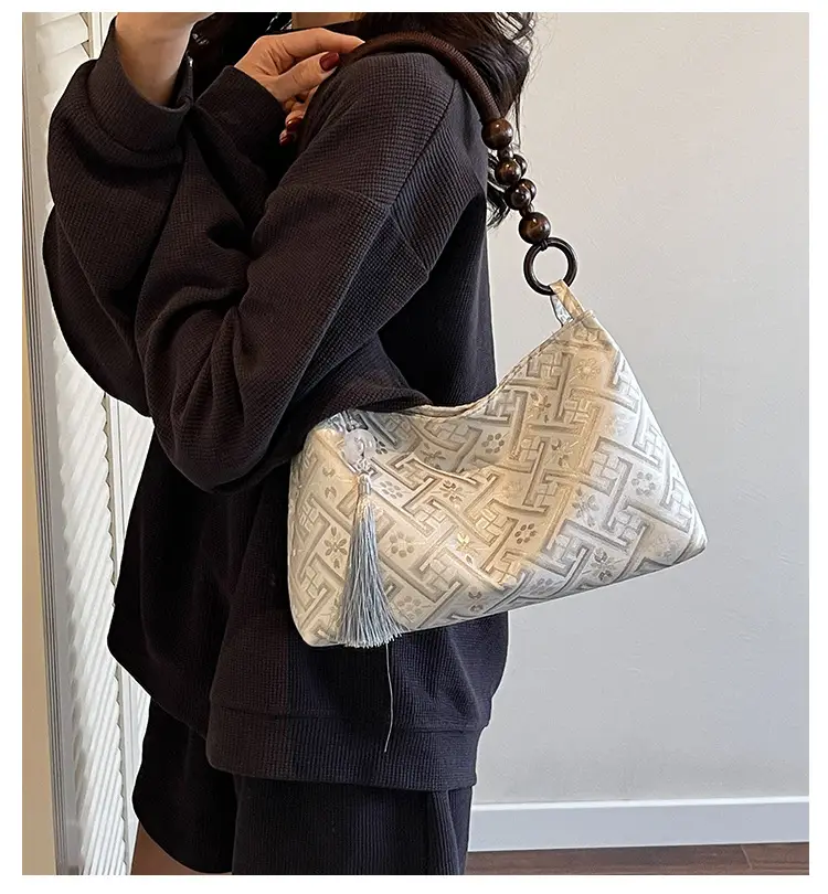Vintage Guftan Embroidered Handbag for Women — feature 1