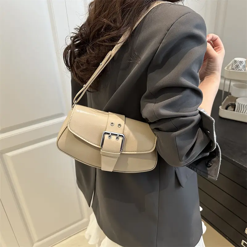 Pink Leather Crossbody Bag for Women 2025 - Image 7