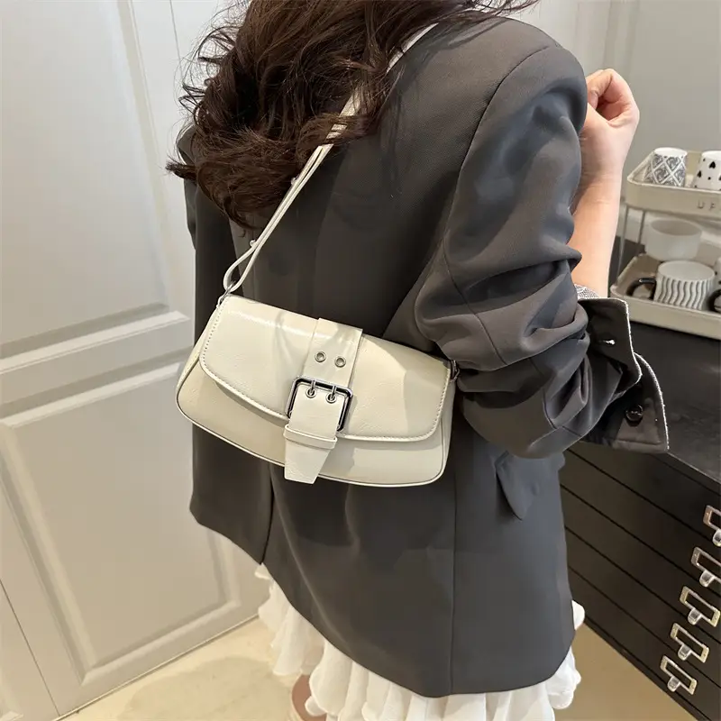Pink Leather Crossbody Bag for Women 2025 - Image 8