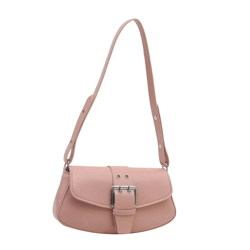 Pink Leather Crossbody Bag for Women 2025 - Image 10