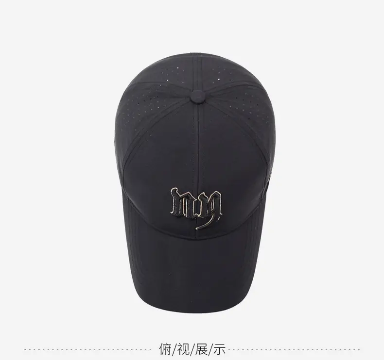 Men Grey NY&IA Baseball Cap Lightweight Sun Hat — feature 12