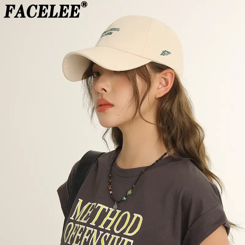 Women Japanese Design Cap Raspberry Red Wide Brim - Image 2