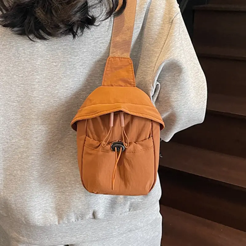 Women Canvas Phone Crossbody Bag Cream New 2025 - Image 8