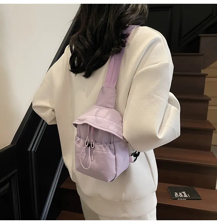 Women Canvas Phone Crossbody Bag Cream New 2025 — feature 13