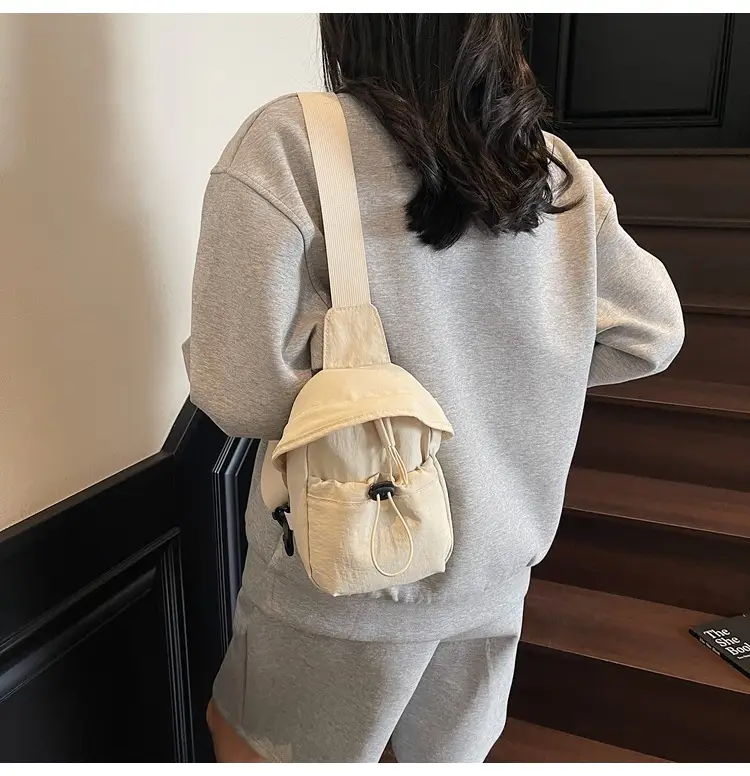 Women Canvas Phone Crossbody Bag Cream New 2025 — feature 20