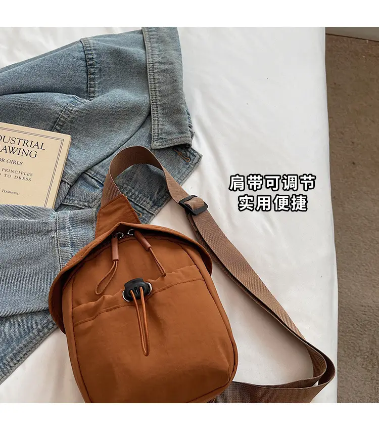 Women Canvas Phone Crossbody Bag Cream New 2025 — feature 4