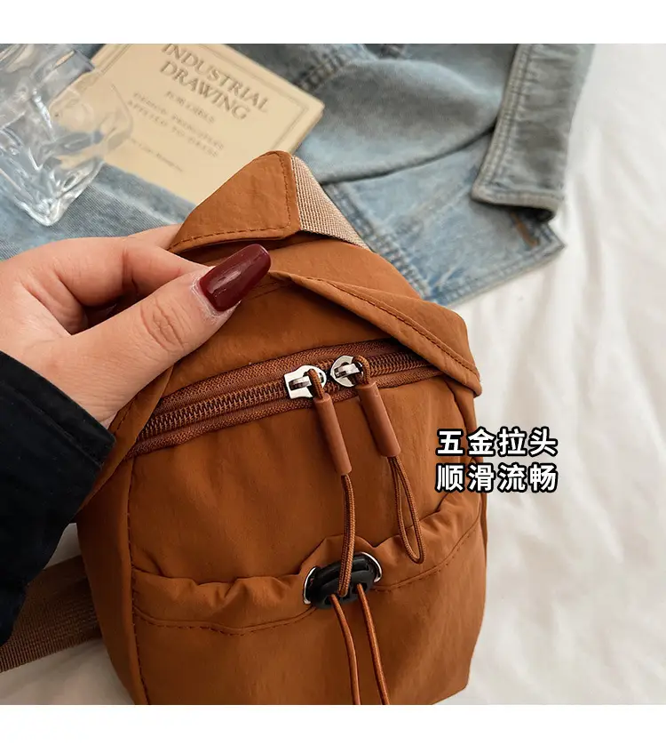 Women Canvas Phone Crossbody Bag Cream New 2025 — feature 5