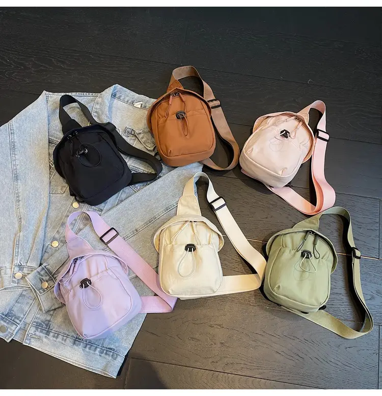 Women Canvas Phone Crossbody Bag Cream New 2025 — feature 7