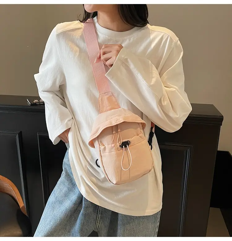 Women Canvas Phone Crossbody Bag Cream New 2025 — feature 8