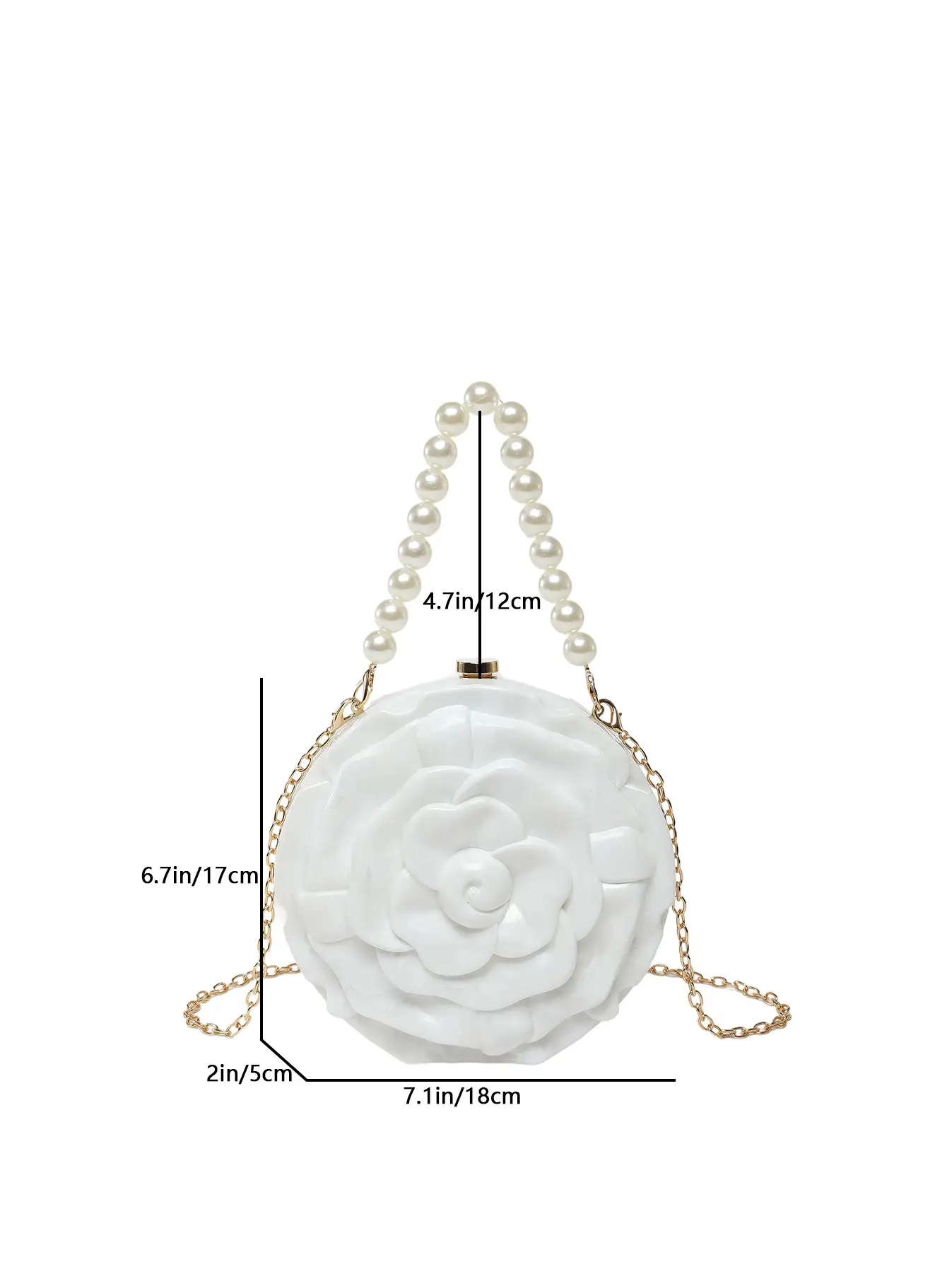 Red Rose Flower Crossbody Clutch Bag for Women — feature 1