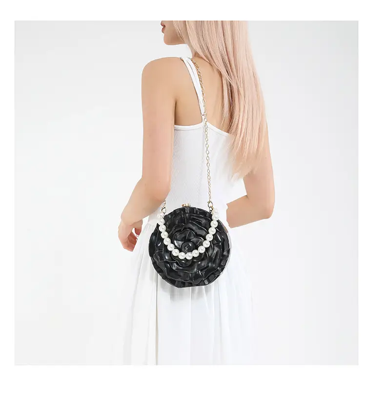 Red Rose Flower Crossbody Clutch Bag for Women — feature 18