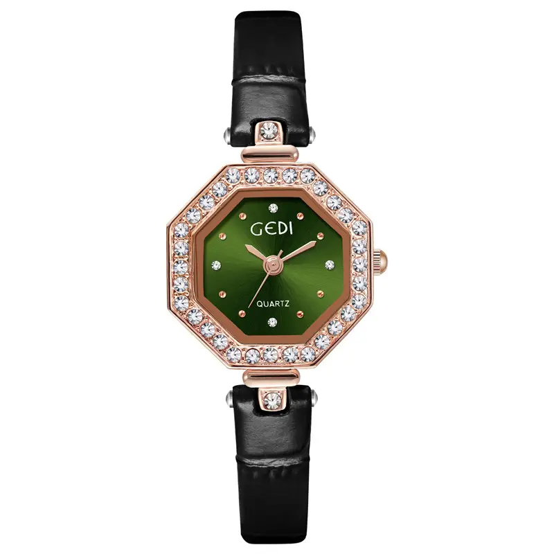 Goldie Light Luxury Octagonal Watch for Women - Image 3