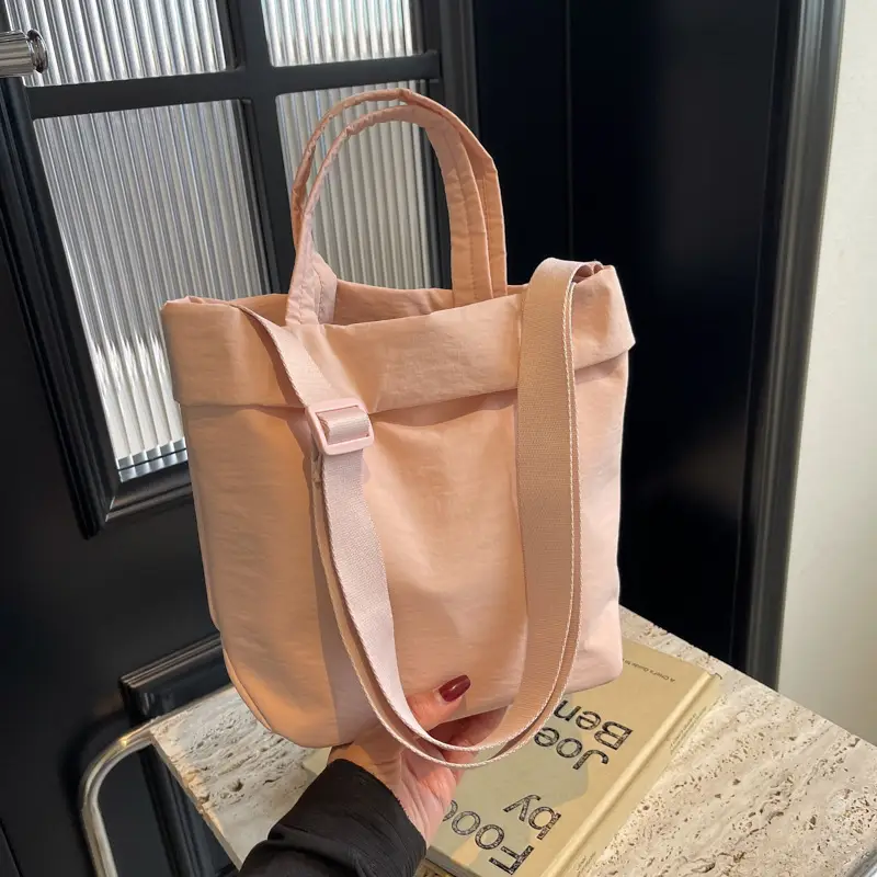 Nylon Crossbody Bag Women's Fashion Solid Color